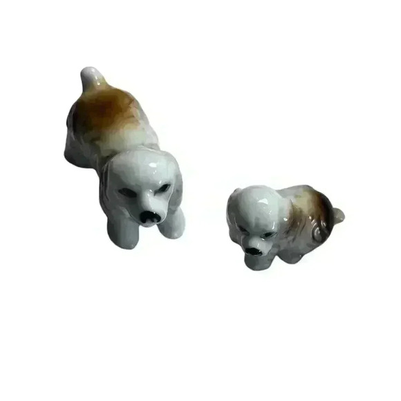 Vintage Miniature Cocker Spaniel Porcelain Figurines - Picture 2 of 10